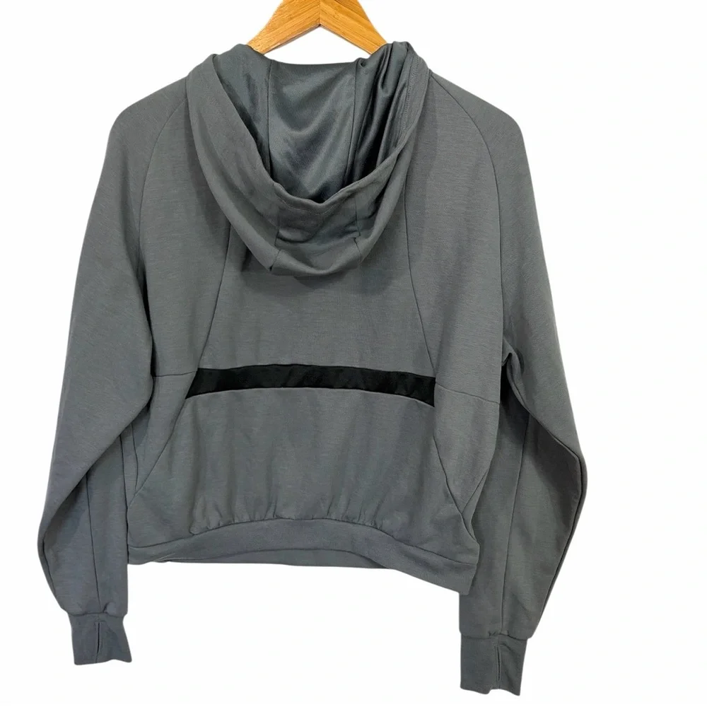 Nike Paris Saint Germain Hoodie Travel - Dark Grey/Black/Siren Red Women Medium